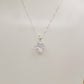 CONNIE 10mm ~ ARGENTO 925 ~ Collana con pendente cuore 10mm in cubic zirconia