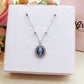 HOLY COLOURS SILVER  - Collana ACCIAIO con madonnina e cubic zirconia
