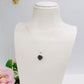 CONNIE 10mm ~ ARGENTO 925 ~ Collana con pendente cuore 10mm in cubic zirconia