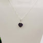 CONNIE 10mm ~ ARGENTO 925 ~ Collana con pendente cuore 10mm in cubic zirconia