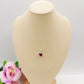 CONNIE 10mm ~ ARGENTO 925 ~ Collana con pendente cuore 10mm in cubic zirconia