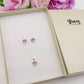 CONNIE 10mm ~ ARGENTO 925 ~ Collana con pendente cuore 10mm in cubic zirconia