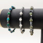 HARALD Bracciale in pietra Naturale - UOMO - ACCIAIO inossidabile