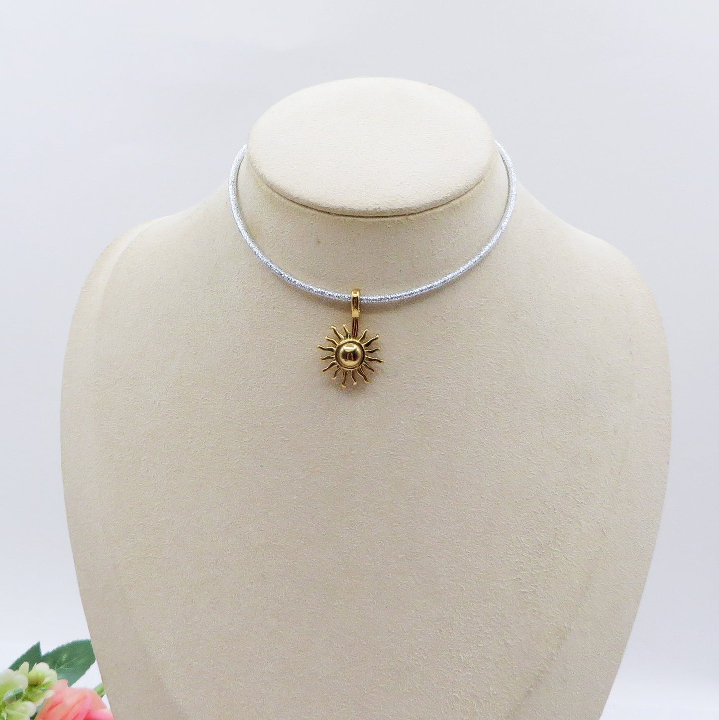 Collana MAGNETICA regolabile con PENDENTE  a scelta