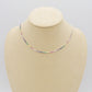 FIONA RAINBOW ~ Girocollo Tennis ARGENTO 925 regolabile