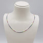 FIONA RAINBOW ~ Girocollo Tennis ARGENTO 925 regolabile