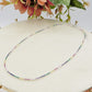FIONA RAINBOW ~ Girocollo Tennis ARGENTO 925 regolabile