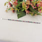 CINDY ~ ACCIAIO INOSSIDABILE - bracciale Tennis con Cubic Zirconia rotondi