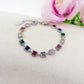 JOY ~ ACCIAIO INOSSIDABILE - bracciale Tennis con Cubic Zirconia rettangolari
