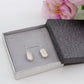ATHENA ~ Orecchini Perle Keshi barocche naturali ARGENTO 925