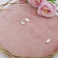 ATHENA ~ Girocollo con Perle Keshi barocche naturali ARGENTO 925
