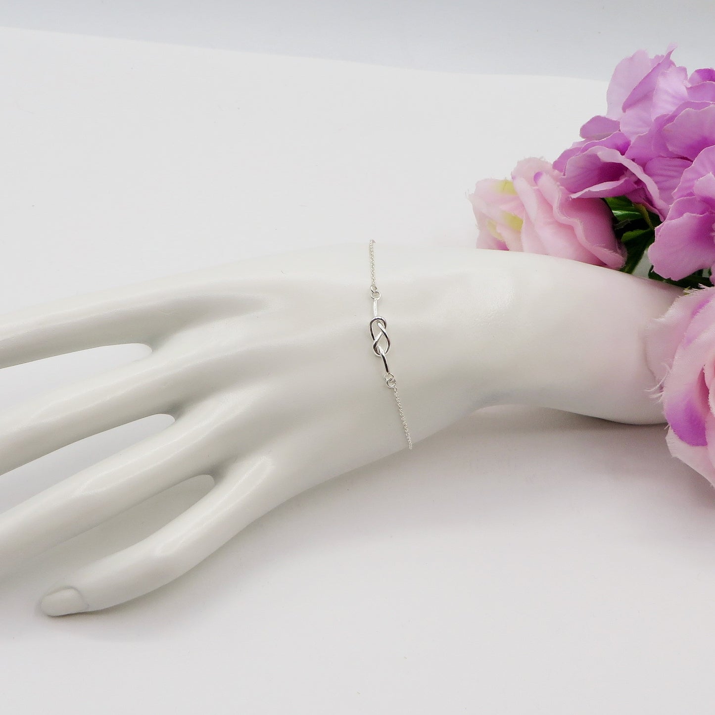ALBA ~ ARGENTO 925 ~ BRACCIALE con nodo