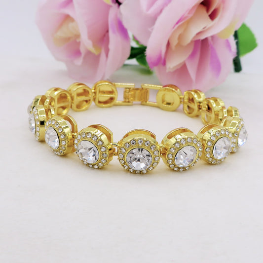 AIDA -  Bracciale Tennis con Cubic Zirconia rotondi
