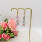 MERMAID - Orecchini in ACCIAIO INOSSIDABILE a monachella con cubic zirconia
