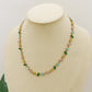 GLOWY RAINBOW ~ ACCIAIO INOSSIDABILE - Collana Tennis choker con Cubic Zirconia