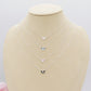 ATHALIA mini butterfly ~ ARGENTO 925 ~ Collana con farfalla in cubic zirconia