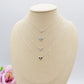 ATHALIA mini butterfly ~ ARGENTO 925 ~ Collana con farfalla in cubic zirconia