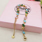 GLOWY RAINBOW ~ ACCIAIO INOSSIDABILE - bracciale Tennis con Cubic Zirconia