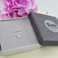 ATHALIA mini butterfly ~ ARGENTO 925 ~ Collana con farfalla in cubic zirconia