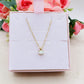 HALO ~ ARGENTO 925 ~ Collana con solitario in OPALITE