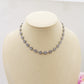 AYLA ~ ACCIAIO INOSSIDABILE -Collana tennis in cubic zirconia a forma di cuore