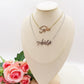 Collana BRILLIANT NAME - NOME PERSONALIZZATO in Acciaio Inossidabile con cubic zirconia