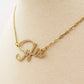Collana BRILLIANT NAME - NOME PERSONALIZZATO in Acciaio Inossidabile con cubic zirconia