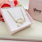 Collana BRILLIANT NAME - NOME PERSONALIZZATO in Acciaio Inossidabile con cubic zirconia