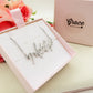 Collana BRILLIANT NAME - NOME PERSONALIZZATO in Acciaio Inossidabile con cubic zirconia