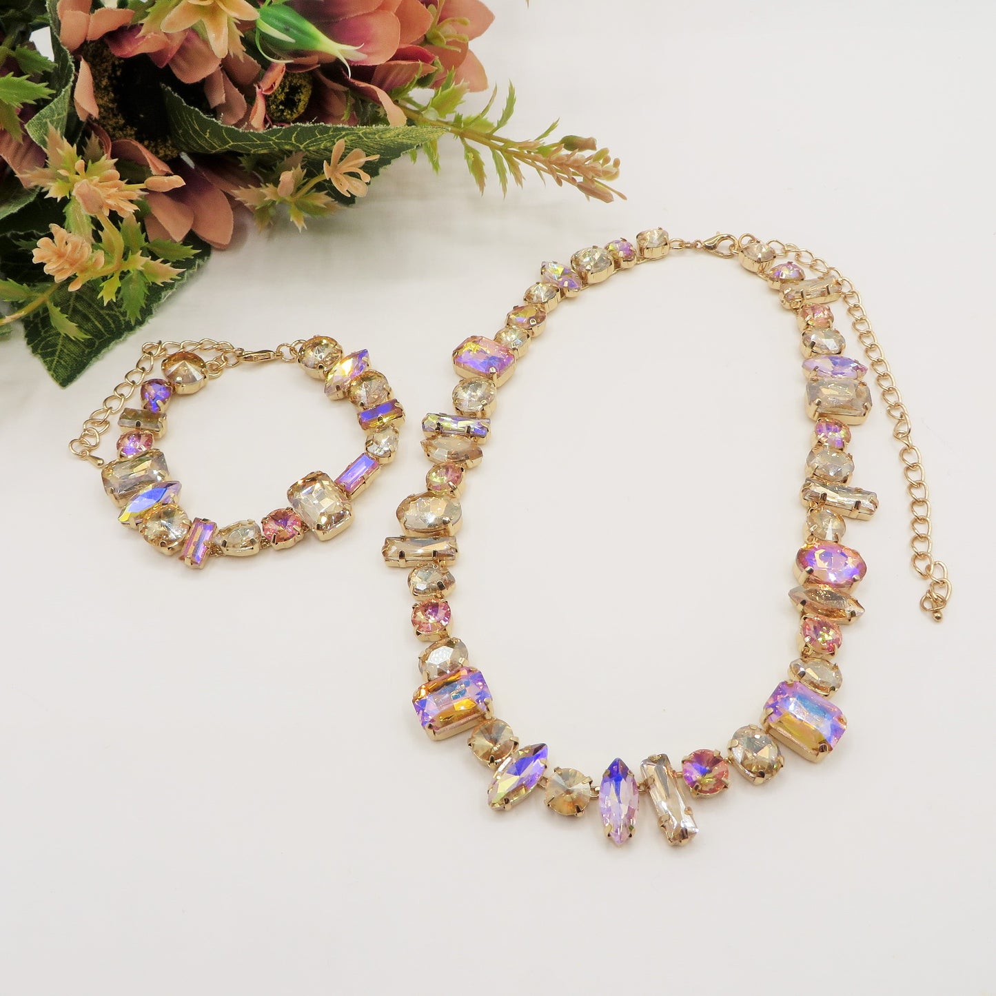 COLETTE ~ Bracciale con pietre sfaccettate LUCE COLLECTION