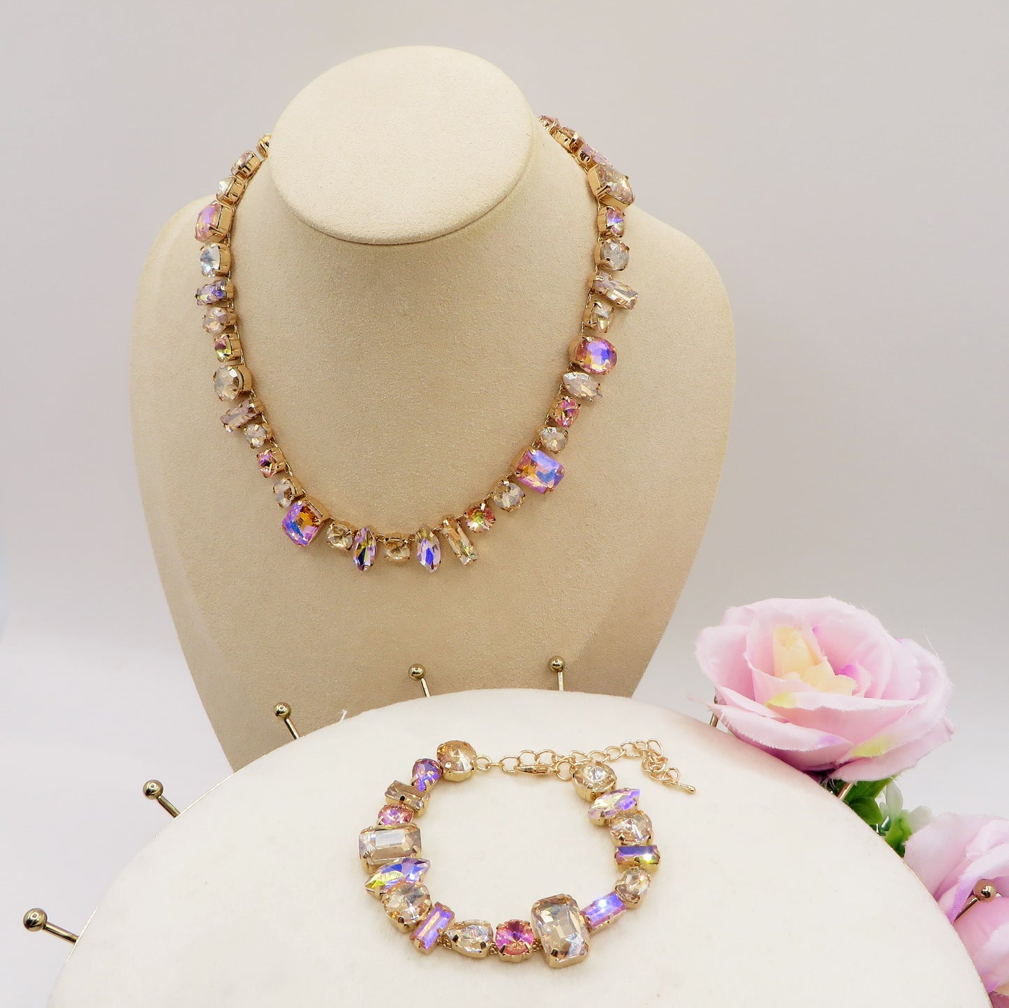 COLETTE ~ Bracciale con pietre sfaccettate LUCE COLLECTION