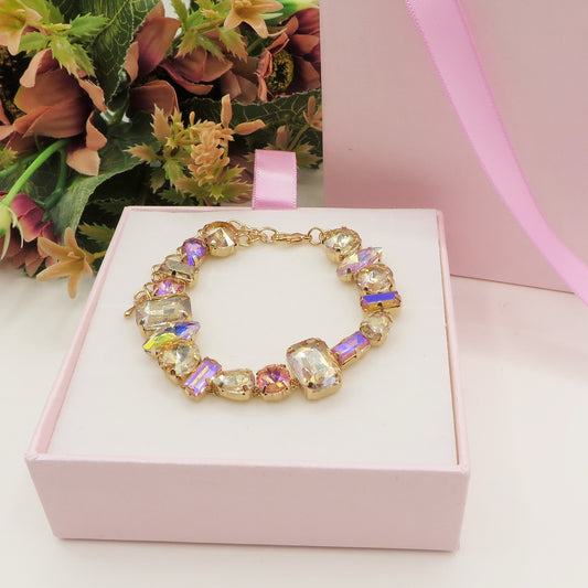 COLETTE ~ Bracciale con pietre sfaccettate LUCE COLLECTION