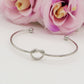 ALBA ~ Acciaio Inossidabile - Bracciale donna e uomo con nodo