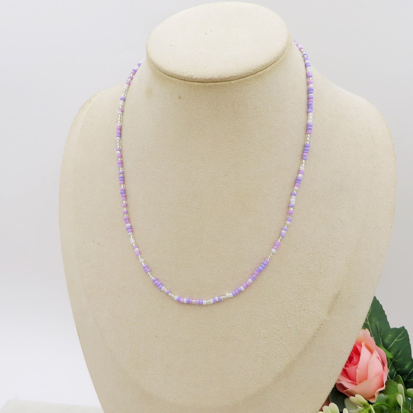 SUMMER BEADS - Collana perline e ACCIAIO inossidabile colori brillanti
