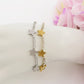 ASTRA ~ ACCIAIO INOSSIDABILE - Bracciale tennis in cubic zirconia con stelline