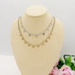 ASTRA ~ ACCIAIO INOSSIDABILE -Collana tennis in cubic zirconia con stelline