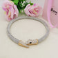 KAA CHOKER ~ Girocollo snodato a serpente con cubic zirconia