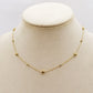 LOVELY ~ ARGENTO 925 ~ Collana con cuoricini bombè + cubic zirconia AAA