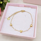 LOVELY ~ ARGENTO 925 ~ Bracciale con cuoricini bombè + cubic zirconia