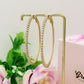 KHLOE big hoops ~ ACCIAIO INOSSIDABILE - Orecchini a cerchio con cubic zirconia