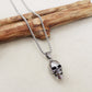 Collana pendente SKULL uomo ACCIAIO