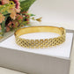 PARIS ~ Bracciale manetta catena VINTAGE in acciaio inossidabile 316L