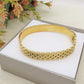 PARIS ~ Bracciale manetta catena VINTAGE in acciaio inossidabile 316L