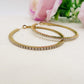 KHLOE big hoops ~ ACCIAIO INOSSIDABILE - Orecchini a cerchio con cubic zirconia