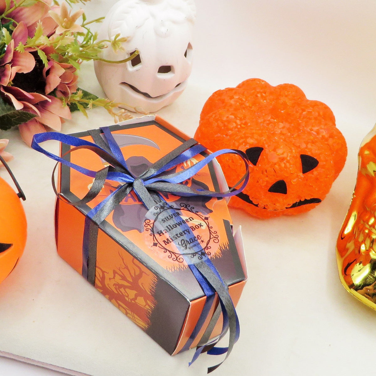 SCARY HALLOWEEN Mistery Box - ORO -  3 gioielli e candies