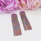 PRECIOUS ~ Orecchini rainbow a cascata in Cubic Zirconia