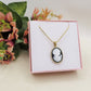 VERSAILLES LUXE Collana Pendente con CAMMEO - ACCIAIO INOSSIDABILE e Cubic Zirconia