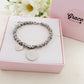 NODINI ZODIAC ~ Bracciale  in ACCIAIO INOSSIDABILE con segno zodiaco e cuore