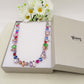 COLETTE ~ Collana con pietre sfaccettate LUCE COLLECTION
