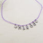 CHOKER Perle cristallo Con Nome personalizzabile in Acciaio Inossidabile